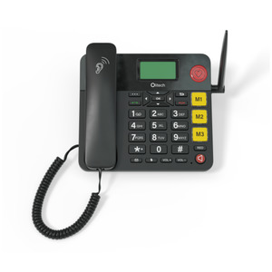 Mobile Phones: EasyTel 4G Corded Desktop Mobile Phone for Seniors by Olitech