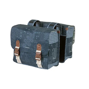 Basil - Boheme Double Bag - EcoQuip Electric Bikes New Zealand