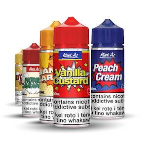 E Liquid: Kiwi Az 100ml Vape Juice Flavours