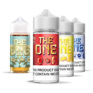 E Liquid: The One Freebase E-Liquid - 100ml Premium Vaping Juice