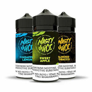 E Liquid: Nasty Juice 100ml Freebase Nicotine Vape Juice