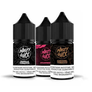 Nicotine Salts E Liquids: Nasty Juice 30ml Nic Salts - Diverse Flavours with Smooth Nicotine Hit