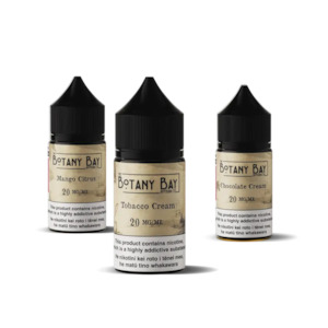 Nicotine Salts E Liquids: Botany Bay Bottling Co Salts 30ml