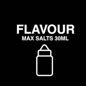 Nicotine Salts E Liquids: Flavour Max salts 30ml
