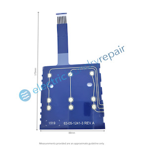 Maytag #10133278 Switch, Membrane | Washer & Dryer Replacement Part