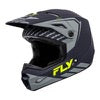 Fly Racing 2024 Kinetic Menace Helmet Matte - Grey / Hi-Vis