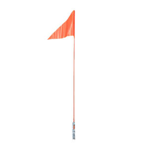 Accessories: Orange safety flag