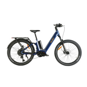 Black Glide ST - Full Suspension Step Thru E-Bike