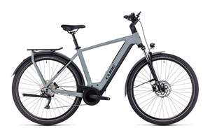 Leisure And Trail E Bikes: Cube Kathmandu Hybrid One 625 Swamp Grey n' Black
