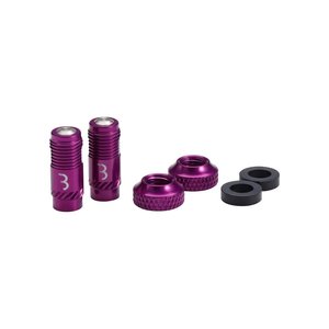 BBB VALVE CAPS CORECAP 2pcs - PURPLE