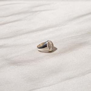 Amulets: Signet Seal Pure Platinum Ring