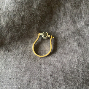 Rings: Luna Goddess Black Diamond Gold & Platinum Ring