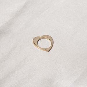Rings: Promised Heart Gold Ring | Pendant