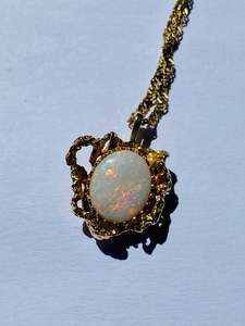 Precious Opal Pendant