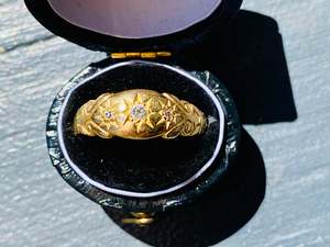 Renaissance: Men’s Triple Diamond Ring