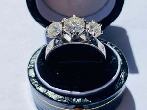 Diamond Trilogy Ring