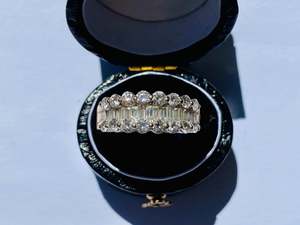 Renaissance: Baguette Band Rose Gold