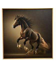 Frontpage: Brown Horse Painting