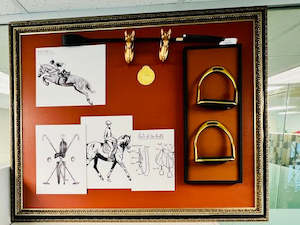 Jockey's Ember on Equine Wall Art