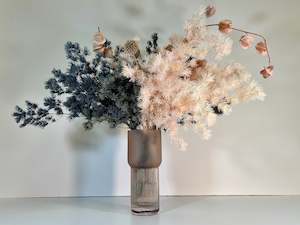 Peach Vase With Flower