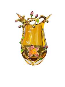 Vases: Big Floral Antique Vase