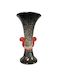 Black & Red Vase Small