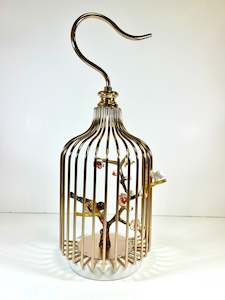 Luxury Art: Golden Aviary Small Cage
