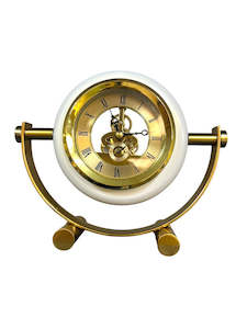 Clock: Modernist Arc Table Clock