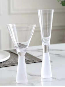 White Red Wine Glass