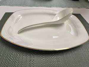 Goldline Square Plate