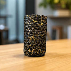 Black & Gold Vase Small