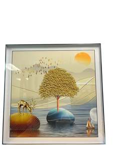 Golden Serenity Wall Art