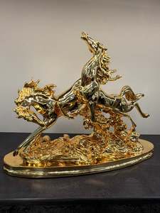 Luxury Art: Galloping Stallions
