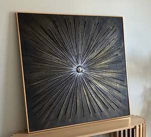 Gold Mosaic Wall Art