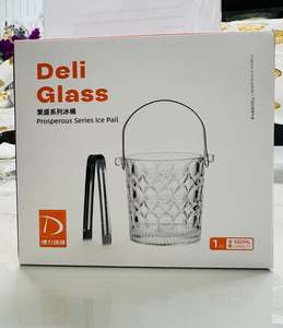 Glass Ice Bucket