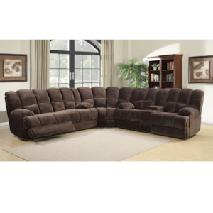 Columbia Large Corner Recliner Suite (3Seater+Love Seater+Corner)