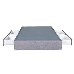 White Drawer Base - Queen