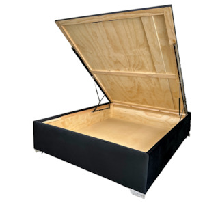 Gas lift Storage Bed Base - Queen