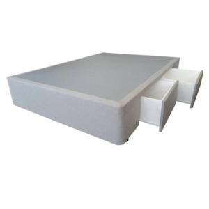 Queen Bed Base: Extra Deep Drawer Base - Queen