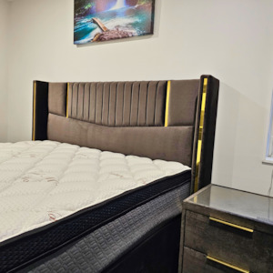 Opulent Strip Headboard-King Single