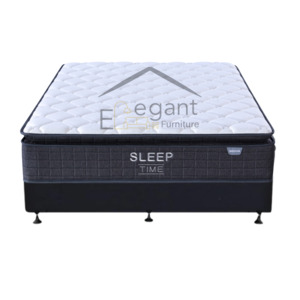 Super Deal: Sleep Time Medium Mattress and Base