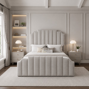 Long Double Bed Base: Ashford Bed Frame