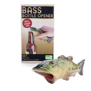 Products: Bass fish bottle opener