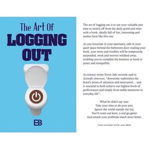 Products: Book the art of logging out