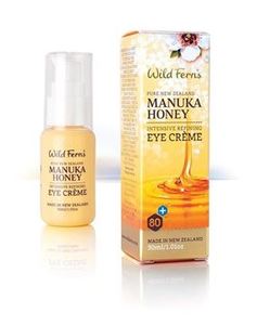Products: Manuka honey moisturiser w/SPF30