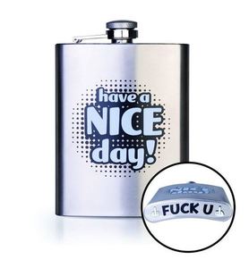 F ck you hip flask