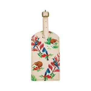 Products: Zip pouch bird flower beige