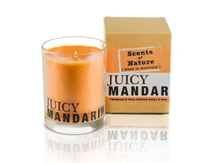 Juicy mandarin candle