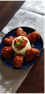 Frontpage: Soutzoukakia (soo-tzoo-cah-kyah)