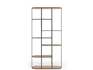 DEKOTA BOOKCASE "NATURAL OAK"